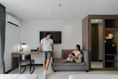 Deluxe Twin Pool View Balcony — Citrus Patong Hotel by Compass Hospitality